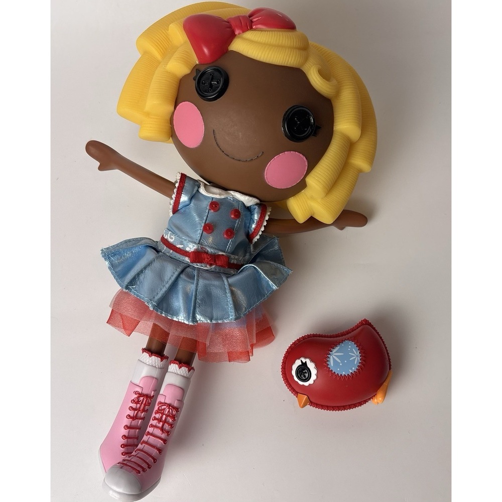 Lalaloopsy Doll DOT STARLIGHT Full Size 12" & Pet Bird 2009
